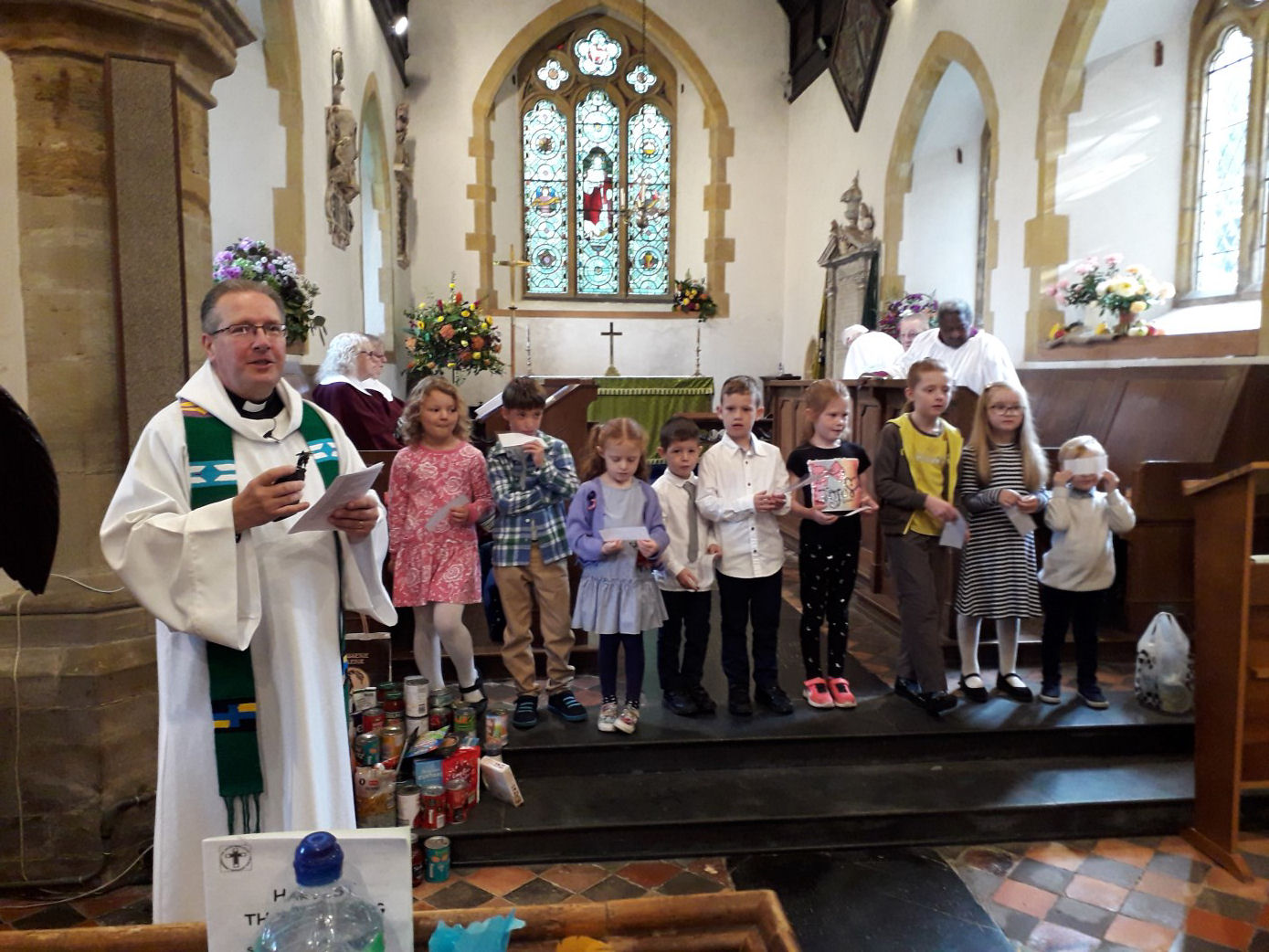 Harvest Festival at Chiddingly Church