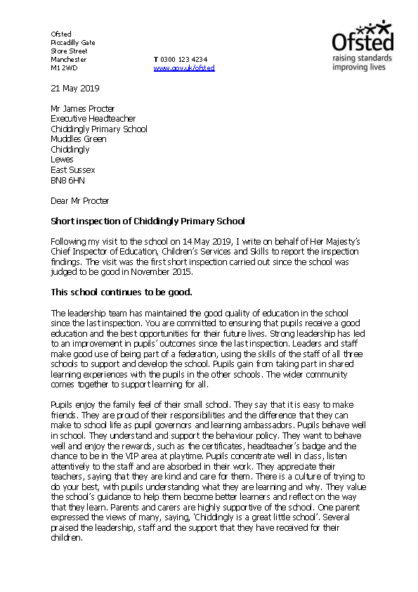 Ofsted Report June 2019