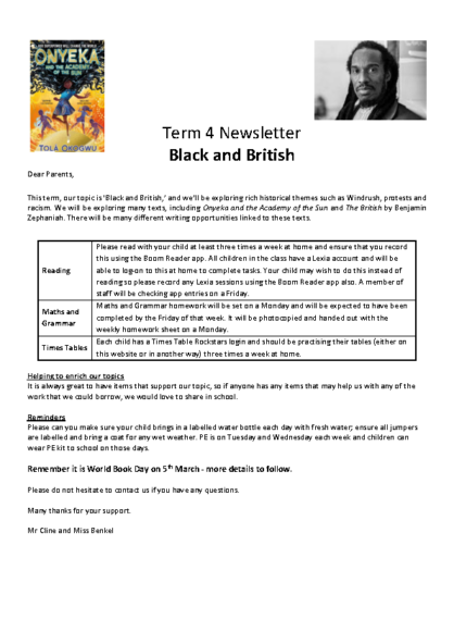 Term 4 2025/26 – Black & British