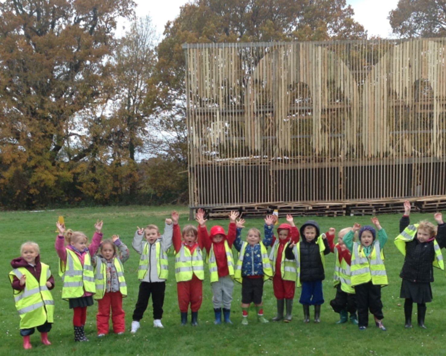 Reception’s Visit to East Hoathly Bonfire