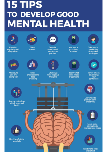 15 Tips to Develop Good Mental Health
