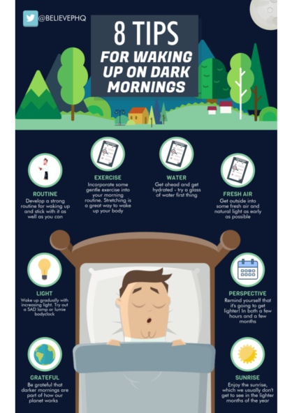 8 Tips for Waking Up on Dark Mornings