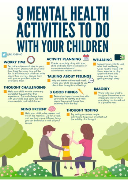 9 Mental Health Activities to Do With Your Children