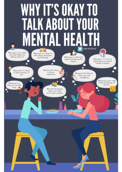 Why It’s Okay to Talk About Your Mental Health