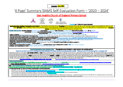 4-Page Summary SIAMS SEF June 24