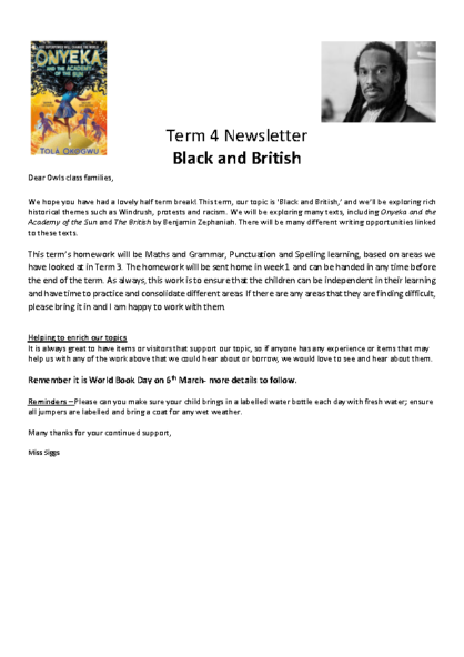 Term 4 2025/26 – Black & British