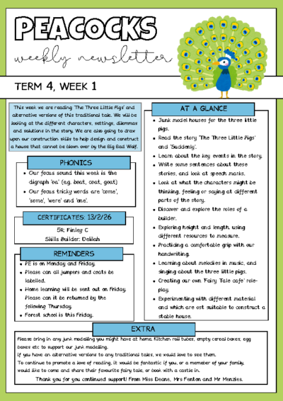 Term 4 Week 1
