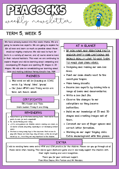 Term 5 Week 5