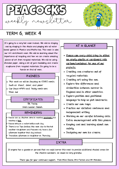 Term 6 Week 4