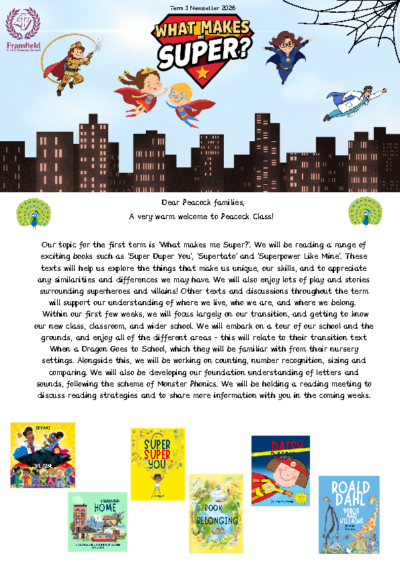 Term 1 2026/27 – What Makes Me Super?