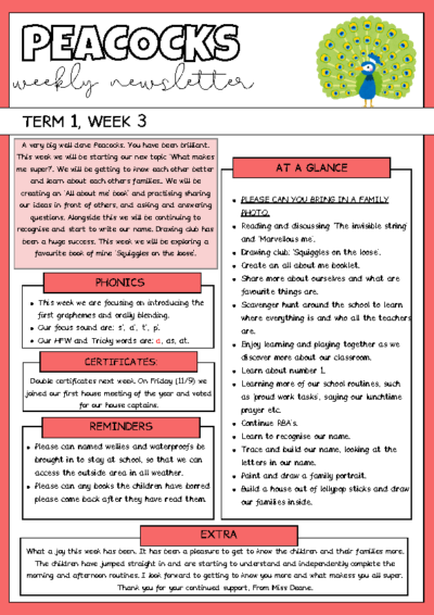 Term 1 Week 3