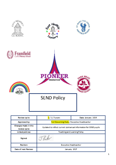 SEND Policy