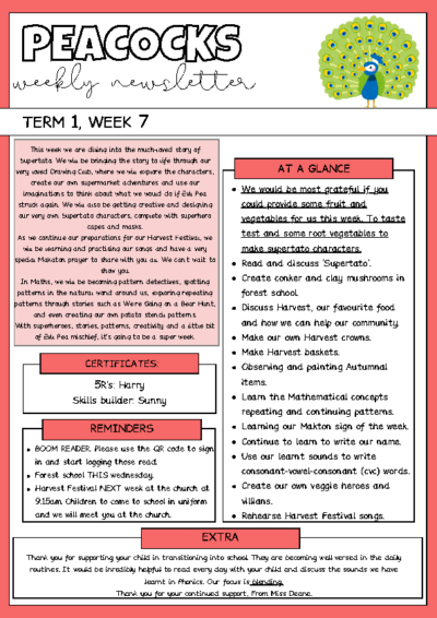Term 1 Week 7