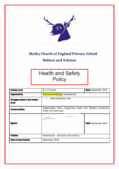 Health & Safety Policy