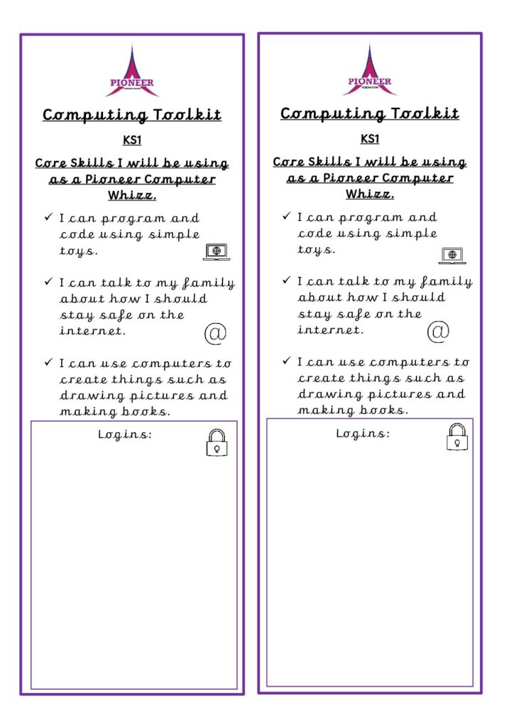 Computing Toolkit – KS1