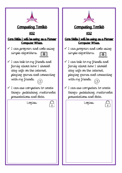 Computing Toolkit – KS2