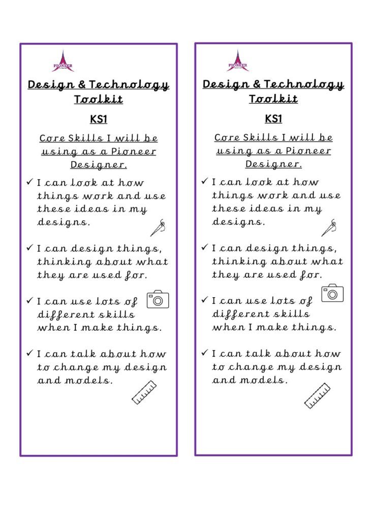 DT Toolkit – KS1