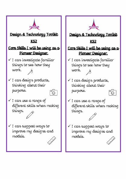 DT Toolkit – KS2