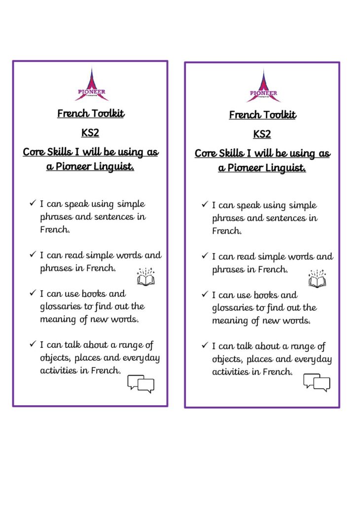 French Toolkit – KS2