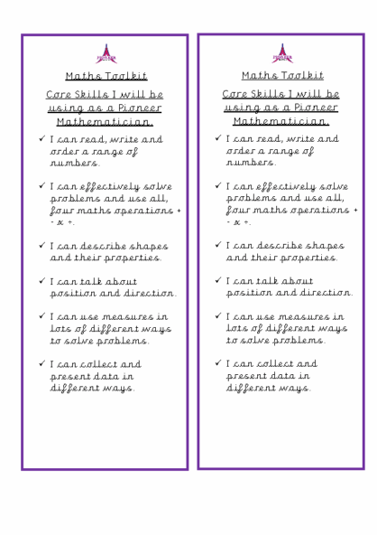 Maths Toolkit – KS2