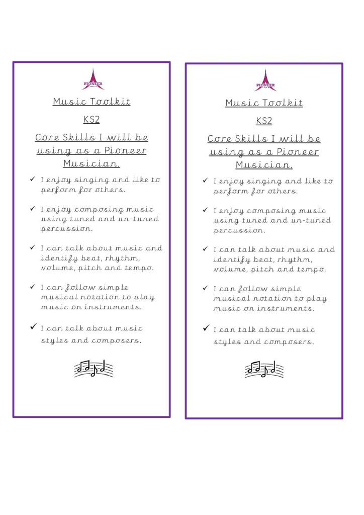 Music Toolkit – KS2