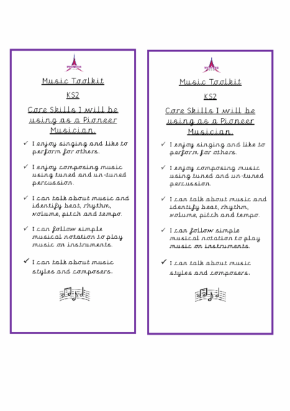 Music Toolkit – KS2