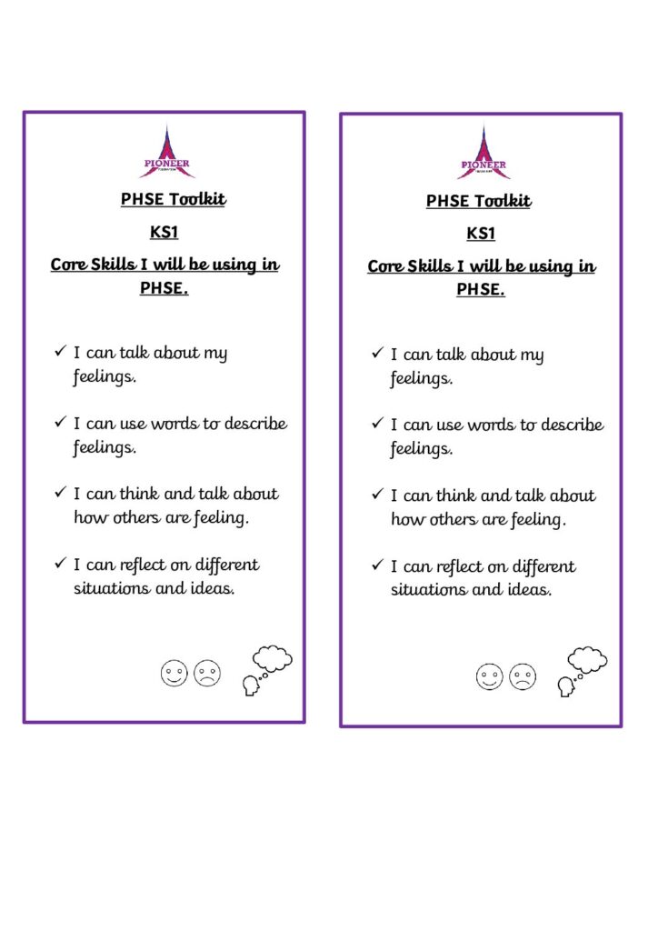 PHSE Toolkit – KS1