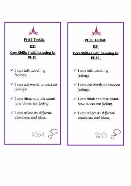 PHSE Toolkit – KS1