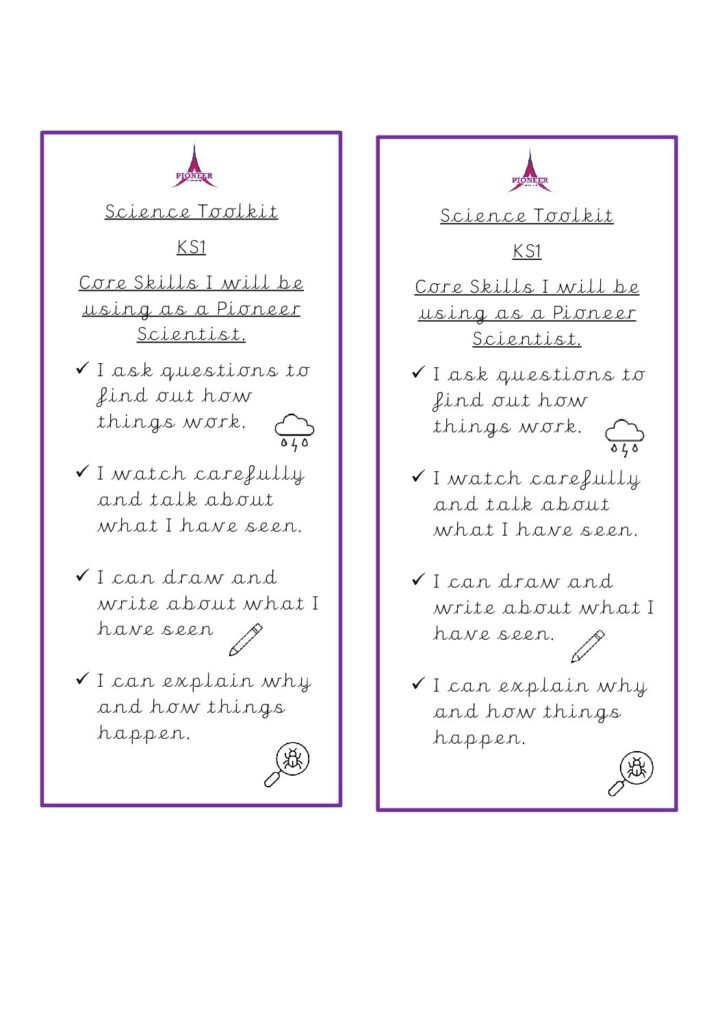 Science Toolkit – KS1