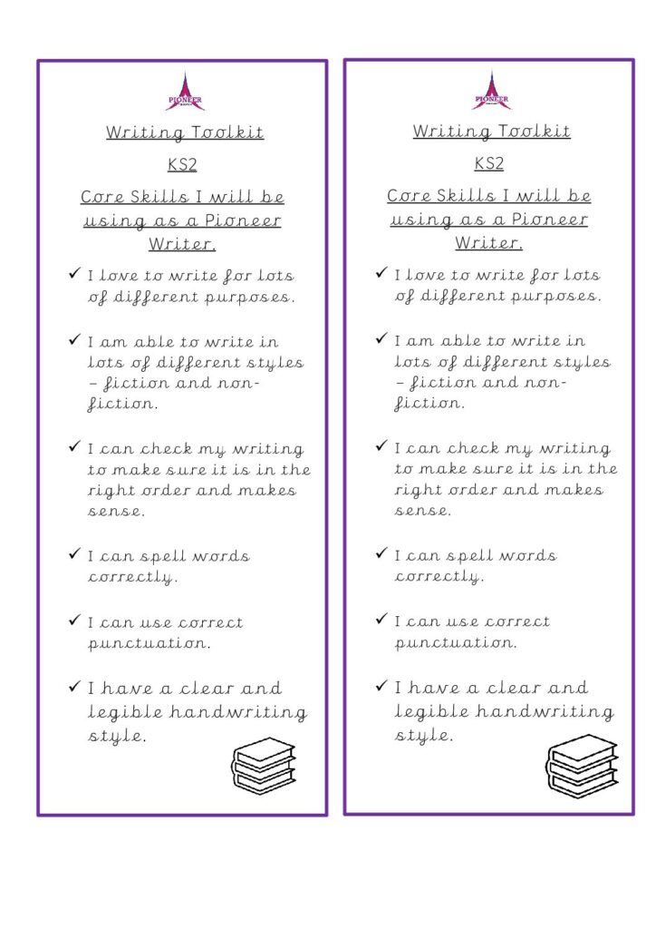 Writing Toolkit – KS2