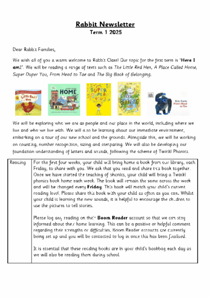 Term 1 2025/26 – Here I Am