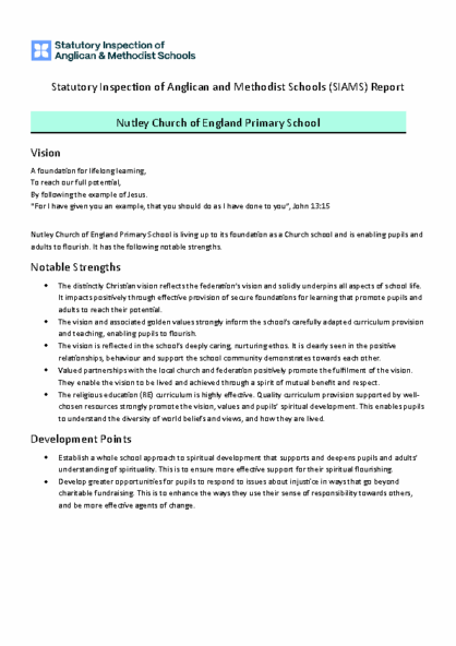 SIAMS Report November 2025