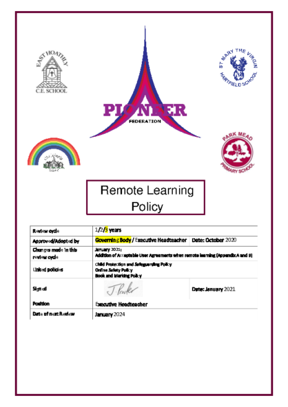 Remote Learning Policy