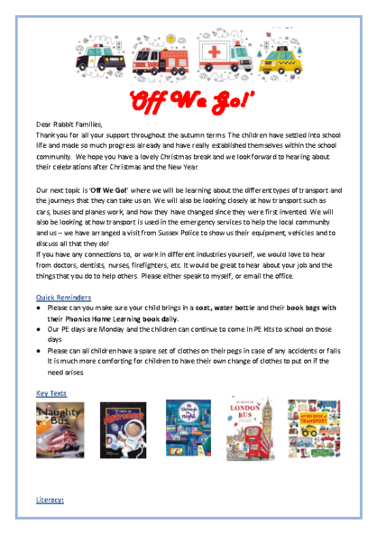 Term 3 2025/26 – Off We Go!