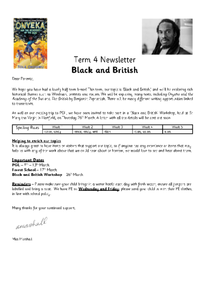 Term 4 2025/26 – Black & British