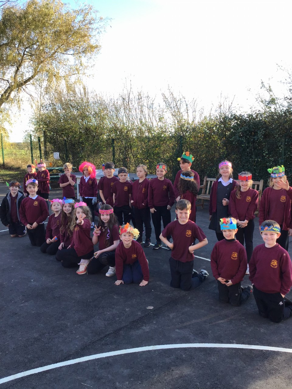 Funky Firework Hair Fun Run