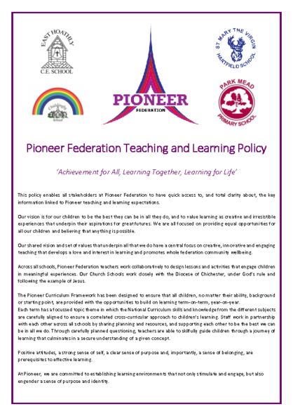 Teaching & Learning Policy