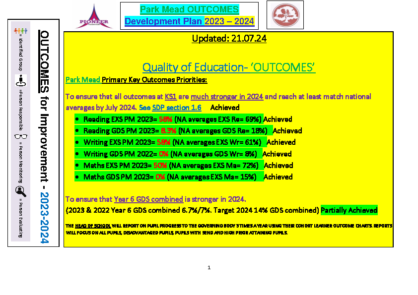 SDP Outcomes 2023-24