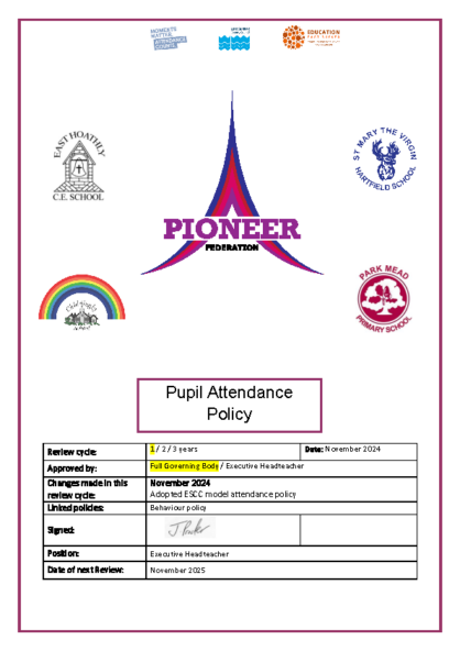 Attendance Policy