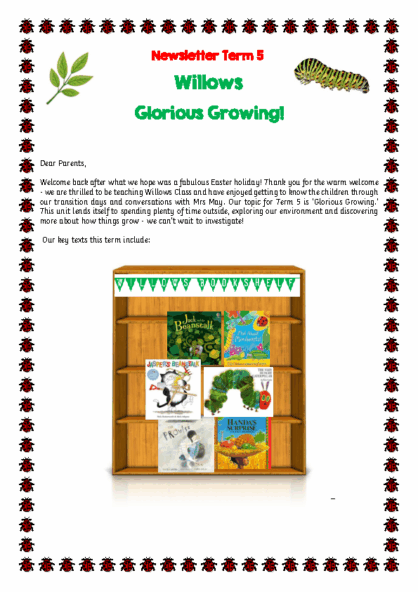 Term 5 2024/25 – Glorious Growing