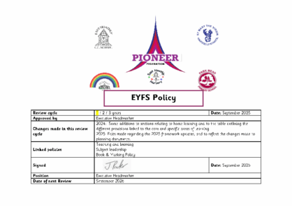 Early Years Policy