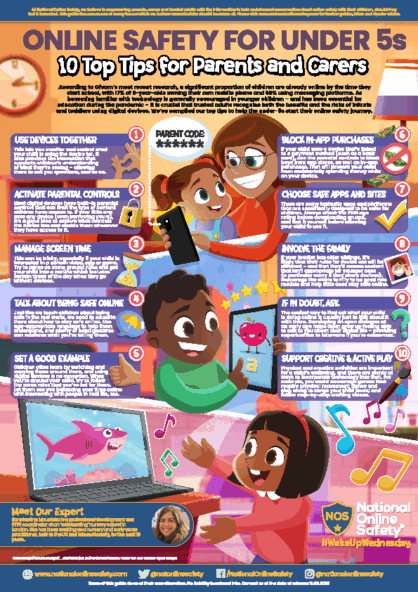 Online Safety for Under 5s