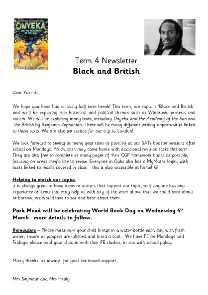 Term 4 2025/26 – Black & British