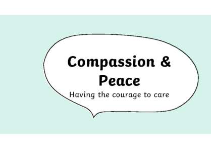 Week 1 – Having the Courage to Care