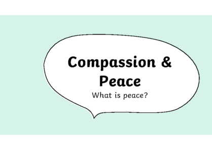 Week 4 – What Gives Us Peace