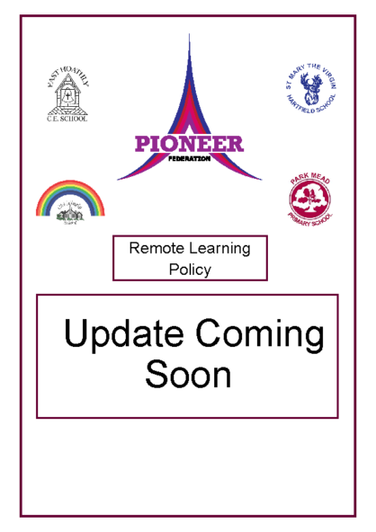 Remote Learning Policy