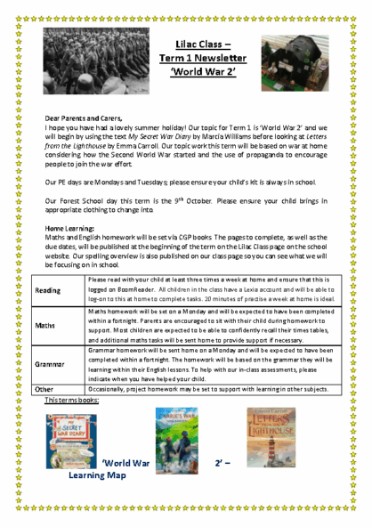 Term 1 2025/26 – World War 2