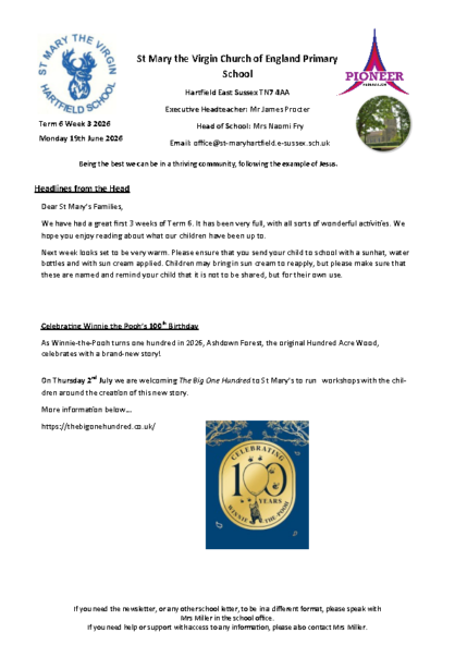 Newsletter T6W3