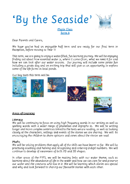 Term 6 2025/26 – By the Seaside