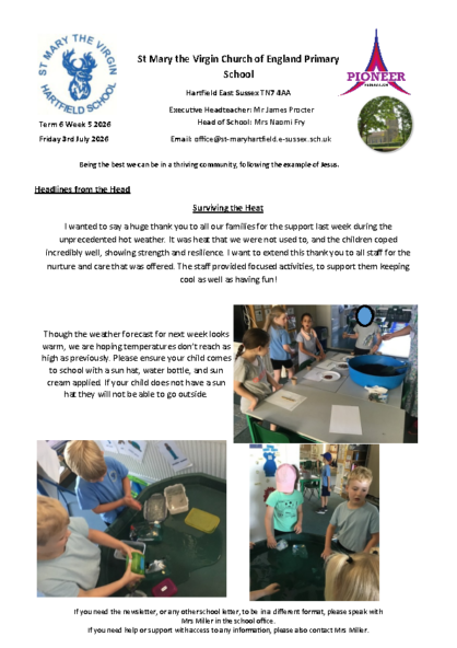 Newsletter T6W5